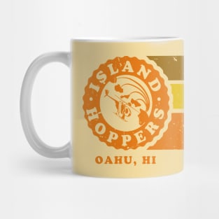 Island Hoppers Stripes Distressed Mug